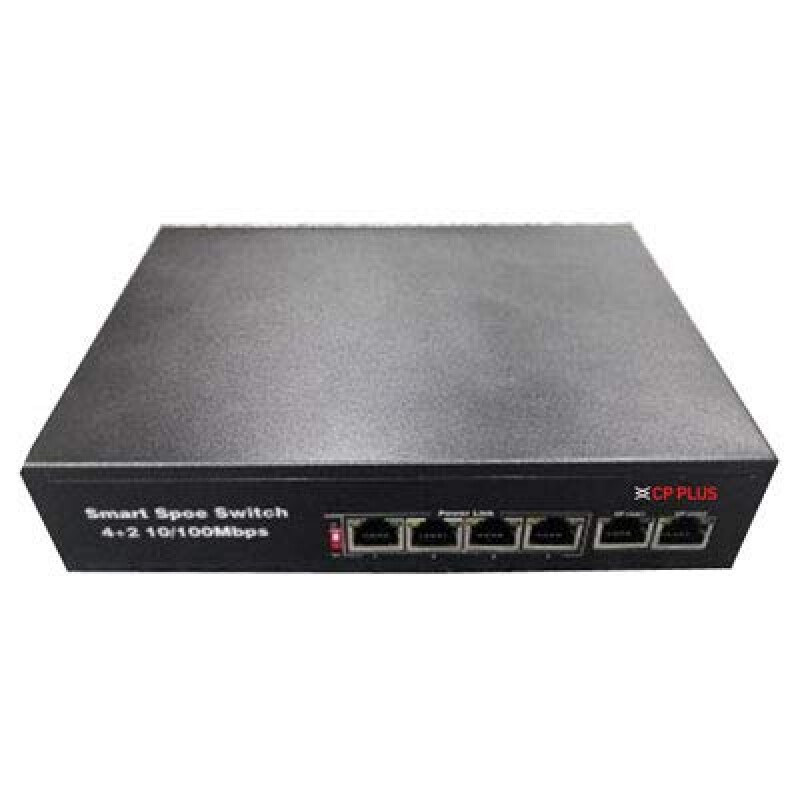 CP PLUS 4+2 GIGA POE