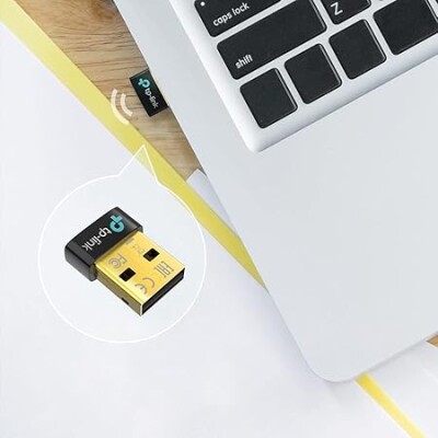 TP-Link USB Bluetooth Adapter for PC, 5.3 Bluetooth Dongle Receiver (UB500)
