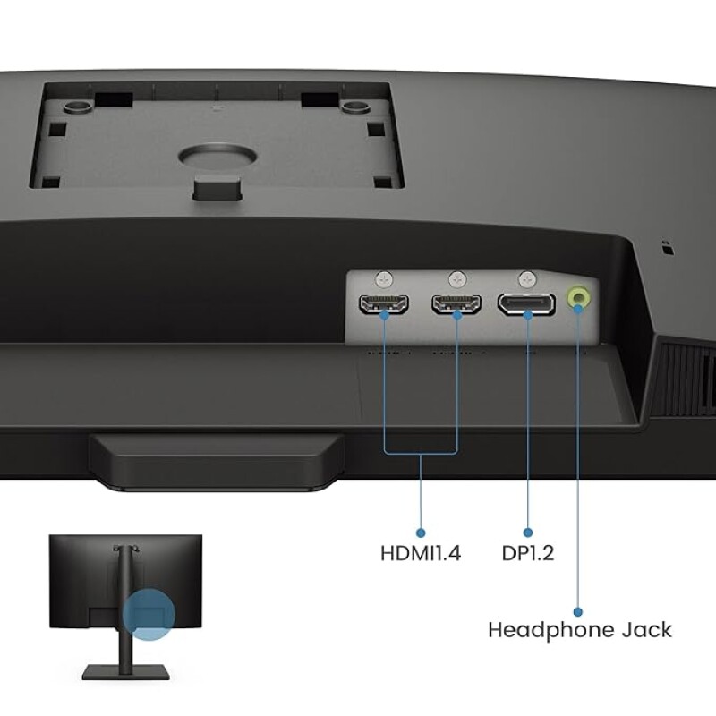 BenQ GW2490T 24" 1300:1 CR 1080p FHD IPS Monitor| 100Hz| 99% sRGB| Height Adjustable| Ergo Design| VESA MediaSync| Dual
