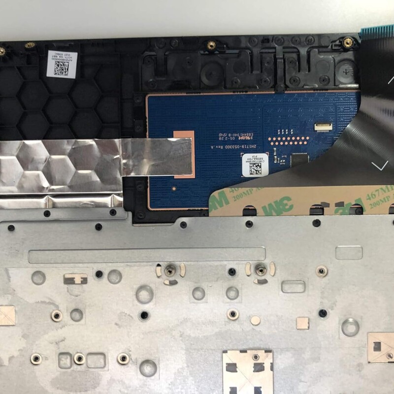 HP 15T-DW 15-DW 15s-du 15-DW0037WM 15-DW0038WM Laptop Upper Case Palmrest Keyboard Touchpad Assembly Part L52021-001 AP2