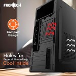 FRONTECH Mystic Silver Series Cabinet/Computer Case